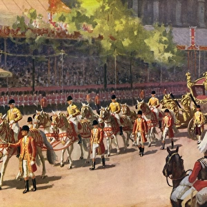 George VI Coronation Procession - the State Coach