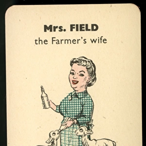 Gibbs Happy Families - Mrs Field