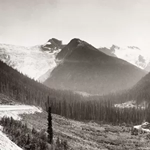 Glacier Mountain Canadian Pacific Railway, Canada, c. 1890