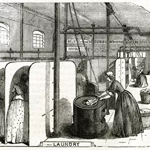 Golden Lane - laundry room 1866