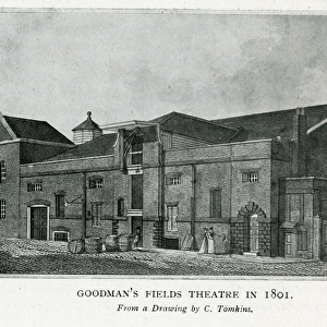 Goodmans Fields Theatre, Whitechapel, London
