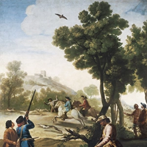 GOYA Y LUCIENTES, Francisco de (1746-1828). Hunting