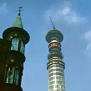 GPO / British Telecom Tower under construction