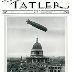 Graf, German zeppelin over London 1931
