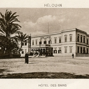 Grand Hotel des Bains in Helwan (Helouan), Egypt