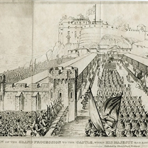Grand procession to Edinburgh Castle