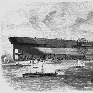 Great Eastern steamship, 1857