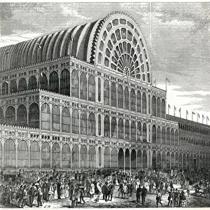 Great Exhibition - main entrance 1851