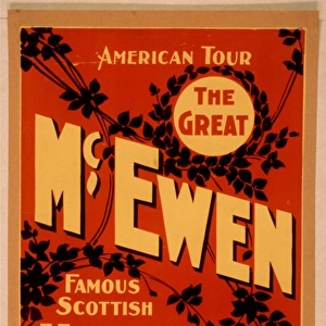 The great McEwen, famous Scottish hypnotist