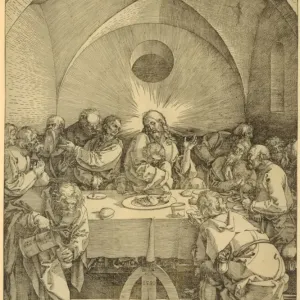 The Great Passion: Last Supper Print, 1510 The Great Passion: Last Supper Print, 1510