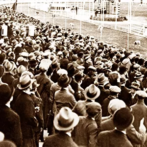 Greyhound racing track, early 1900s