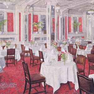 The Grill Room of the Princes Restaurant, London