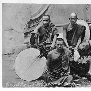 Group of Buddhist Monks, Myanmar