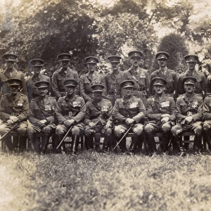 Group photo, British Army of the Rhine
