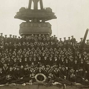 Group photo, crew of HMS Marshal Ney
