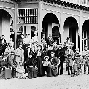 Group photo, Santa Catalina Hotel, Canary Islands