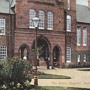 Grove Hospital, Tooting - entrance