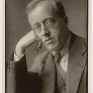 Gustav Holst Print - Portrait of the English composer Gustav Holst Print - Portrait of the English composer
