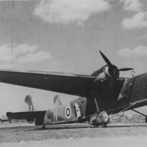 Handley Page Harrow -relegated from bombing by late 193