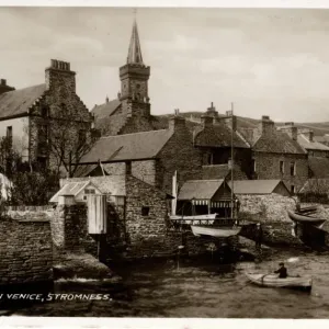 Harbour, Stromness, Orkney Print 1930s Harbour, Stromness, Orkney Print 1930s