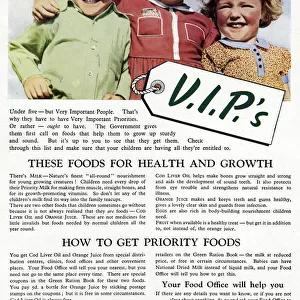 Healthcare for children under five years 1948