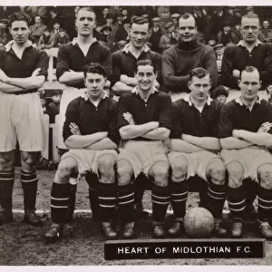 Heart of Midlothian FC football team 1934-1935