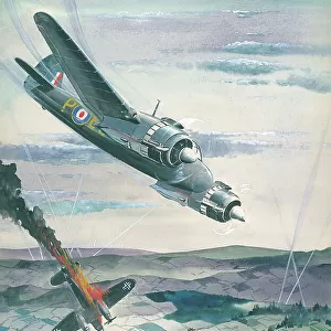 Heinkel 111K shot down RAF royal air force aviation