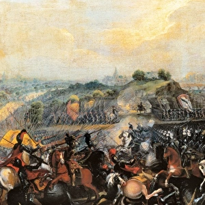 Henry IV in the Battle of Ivry, 14th March 1590