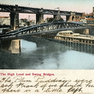 The High Level & Swing Bridges, Newcastle-upon-Tyne