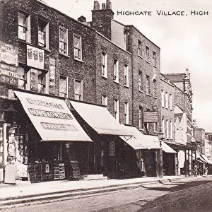 High Street, Highgate Village, North London