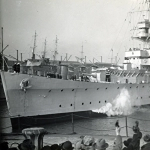 HMS Dunedin, British light cruiser