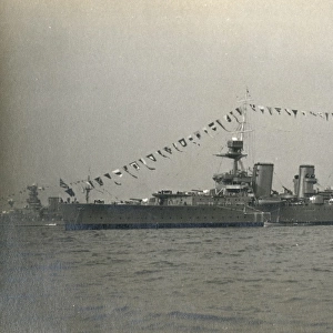 HMS Frobisher, British heavy (armed) cruiser