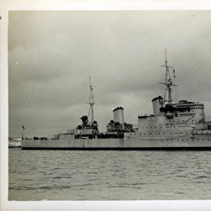 HMS Gloucester, British light cruiser