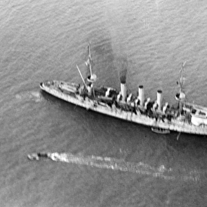 HMS Hermes seaplane carrier, WW1