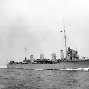 HMS Tipperary, British destroyer leader, WW1