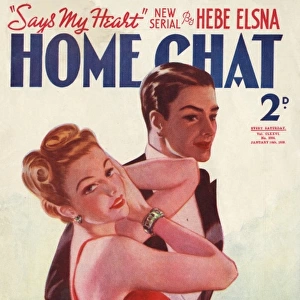 Home Chat magazine cover by David Wright