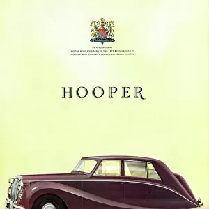Hooper car advertisement, 1953
