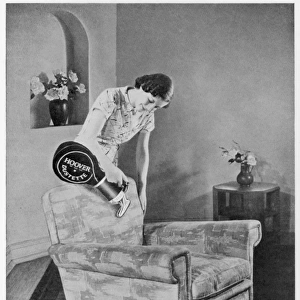 Hoovering a Chair 1930S