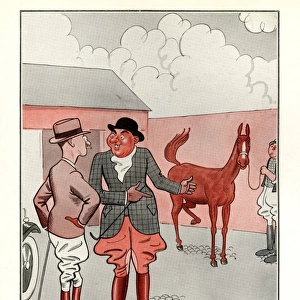 Horse Dealer by H. M. Bateman