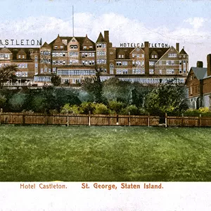 Hotel Castleton, St. George, Staten Island, New York, USA