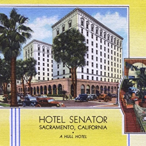 Hotel Senator, Sacramento, California, USA