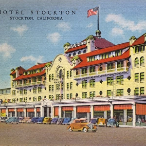 Hotel Stockton, Stockton, California, USA