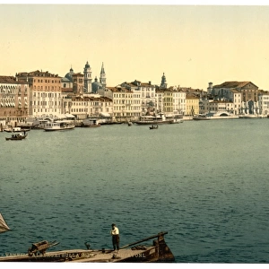 Hotels on the Schiavoni, Venice, Italy