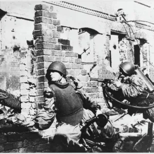 House to house fighting in Stalingrad, USSR