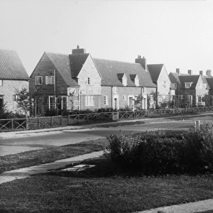 Houses in Valley Road, Welwyn Garden City, Hertfordshire