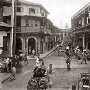 Hunan Road, Shanghai, China circa 1890