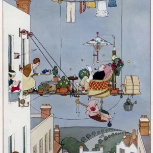 An Ideal Home No. II: The Folding Garden Print An Ideal Home No. II: The Folding Garden Print
