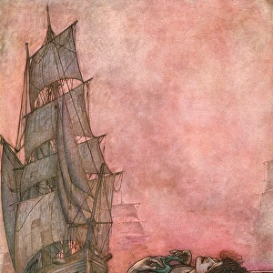 Illustration, A Song of the English, The Sea