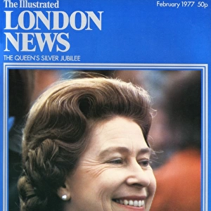 ILN front cover of the Queen in 1977