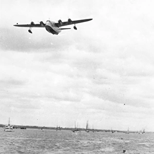 The Imperial Airways Short S23 Empire Flying Boat G-ADVE